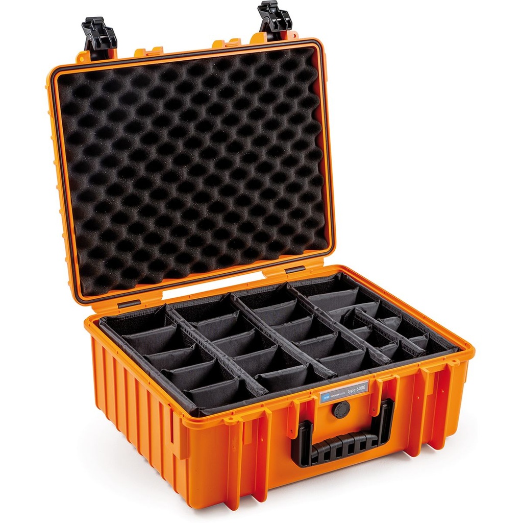 [405020180] B&amp;W Type 6000 w/ Divider System (RPD) Orange