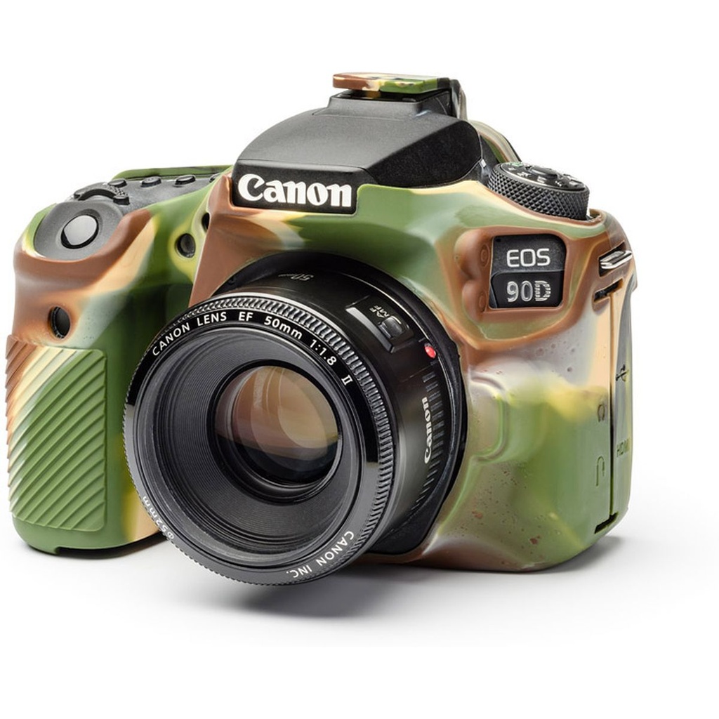 [520004046] easyCover Body Cover For Canon 90D Camouflage