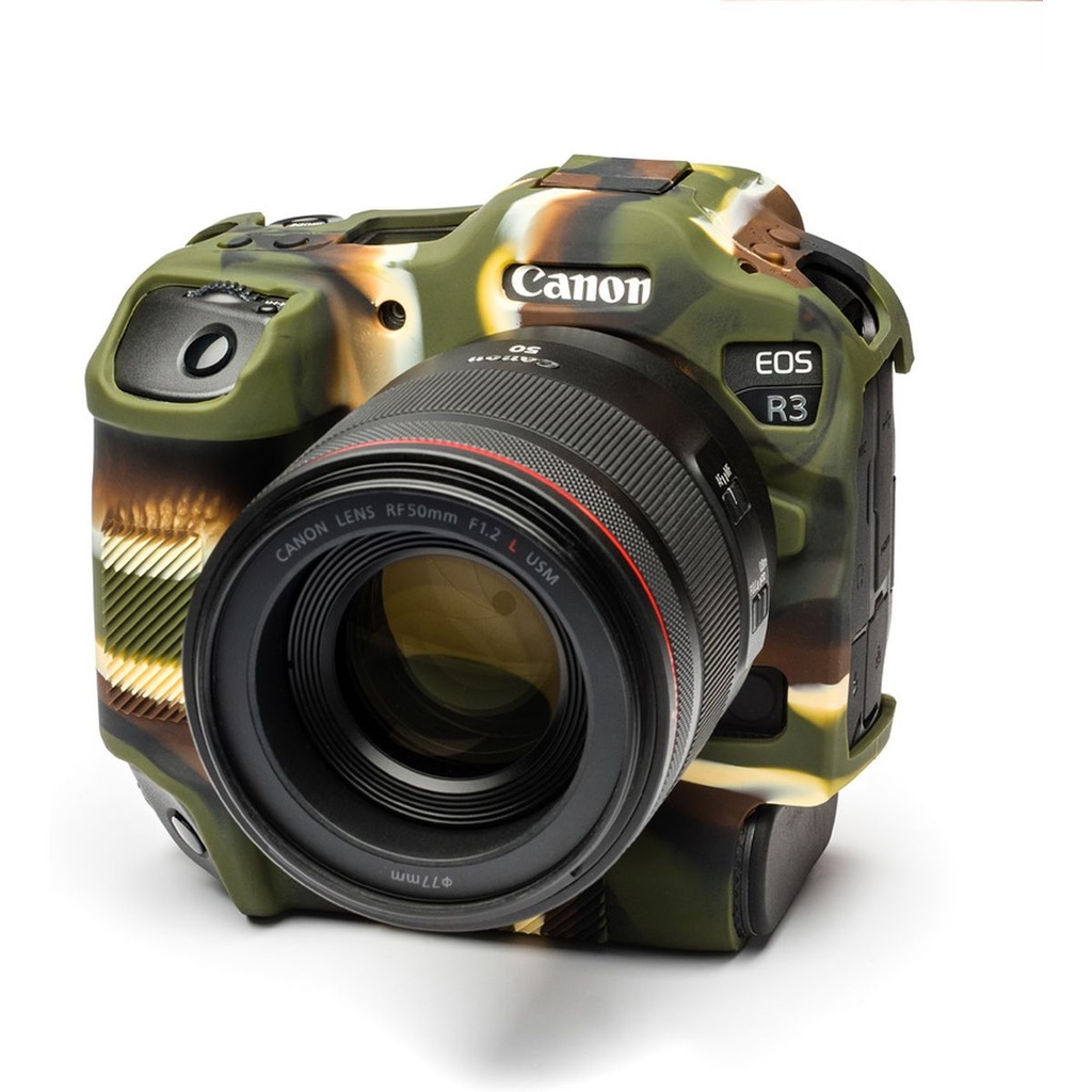 [520004631] easyCover Body Cover For Canon R3 Camouflage