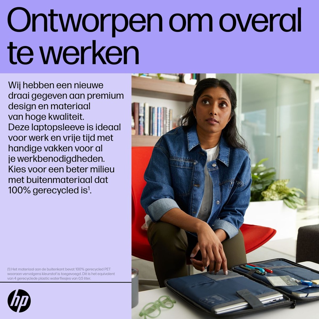 [HPI-6B8Y3AA] HP Acc: HP Renew Executive 14.1 Laptop Sleeve