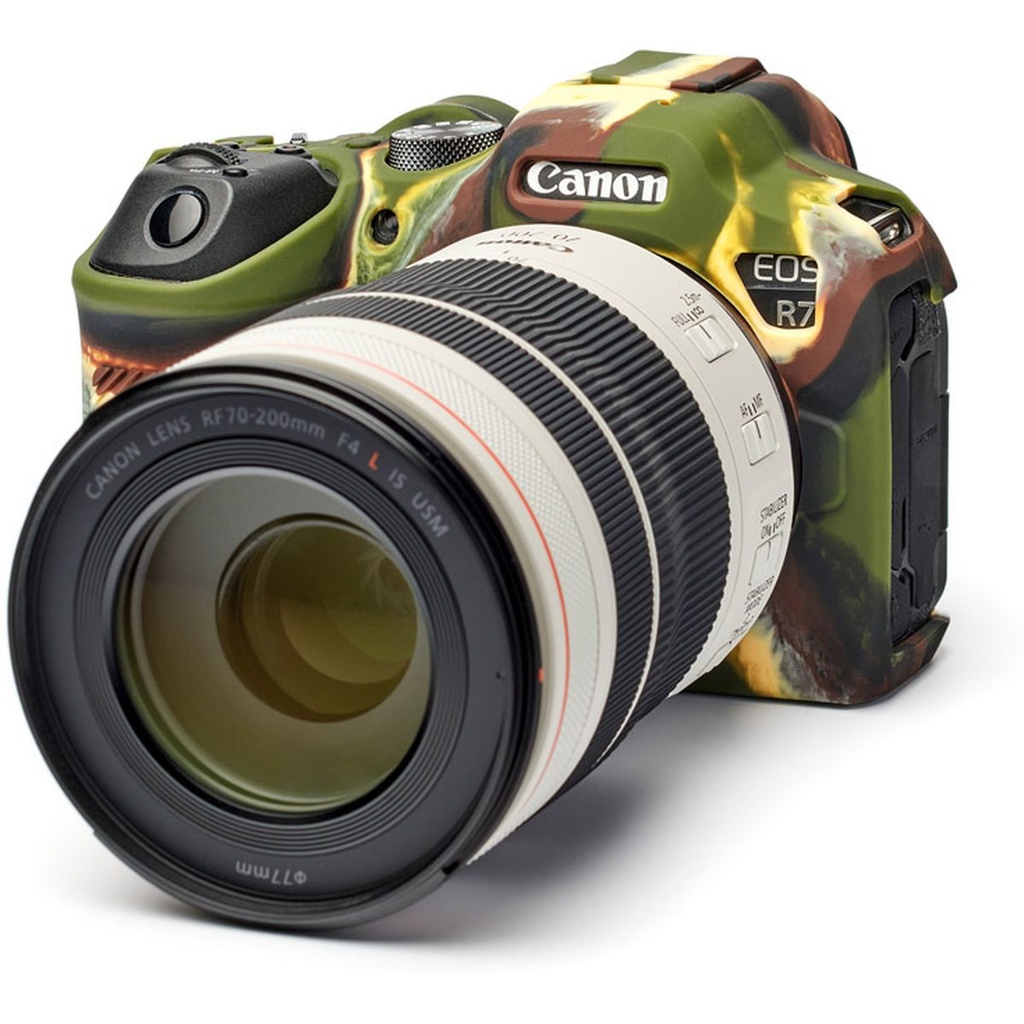 [520004781] easyCover Body Cover For Canon R7 Camouflage