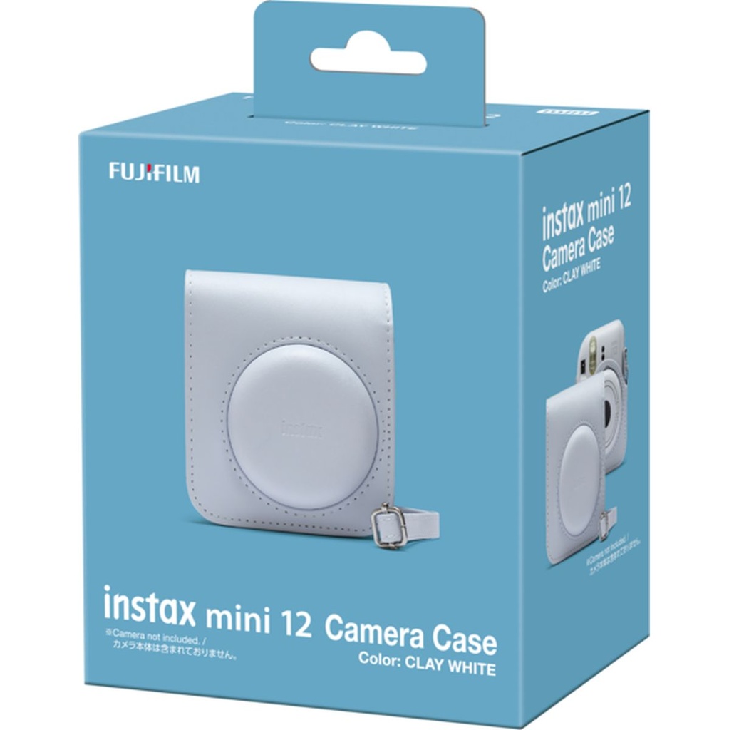 [70100157185] Fuji Instax Mini 12 Case Clay White