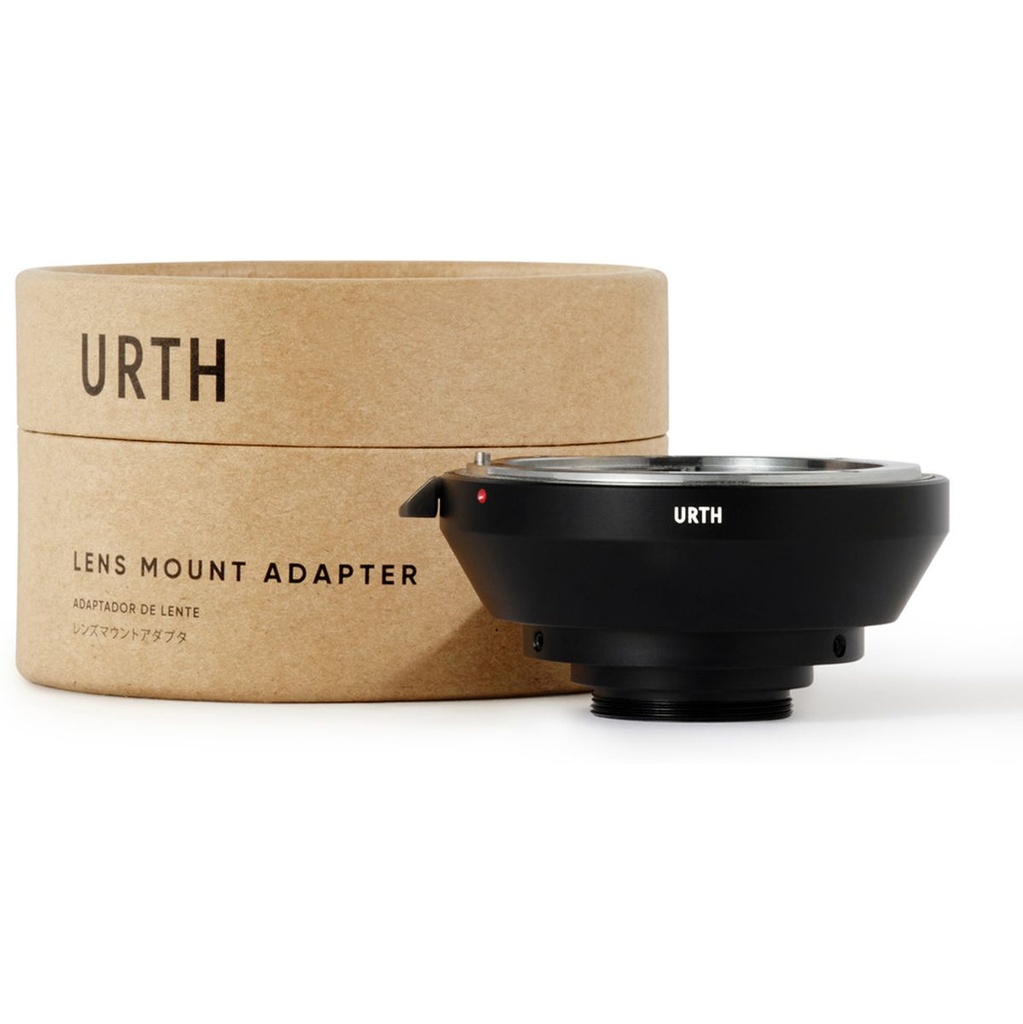 [D239991] Urth Lens Mount Adapter: Compatible w/ Nikon F Lens To C-Mount Camera Body