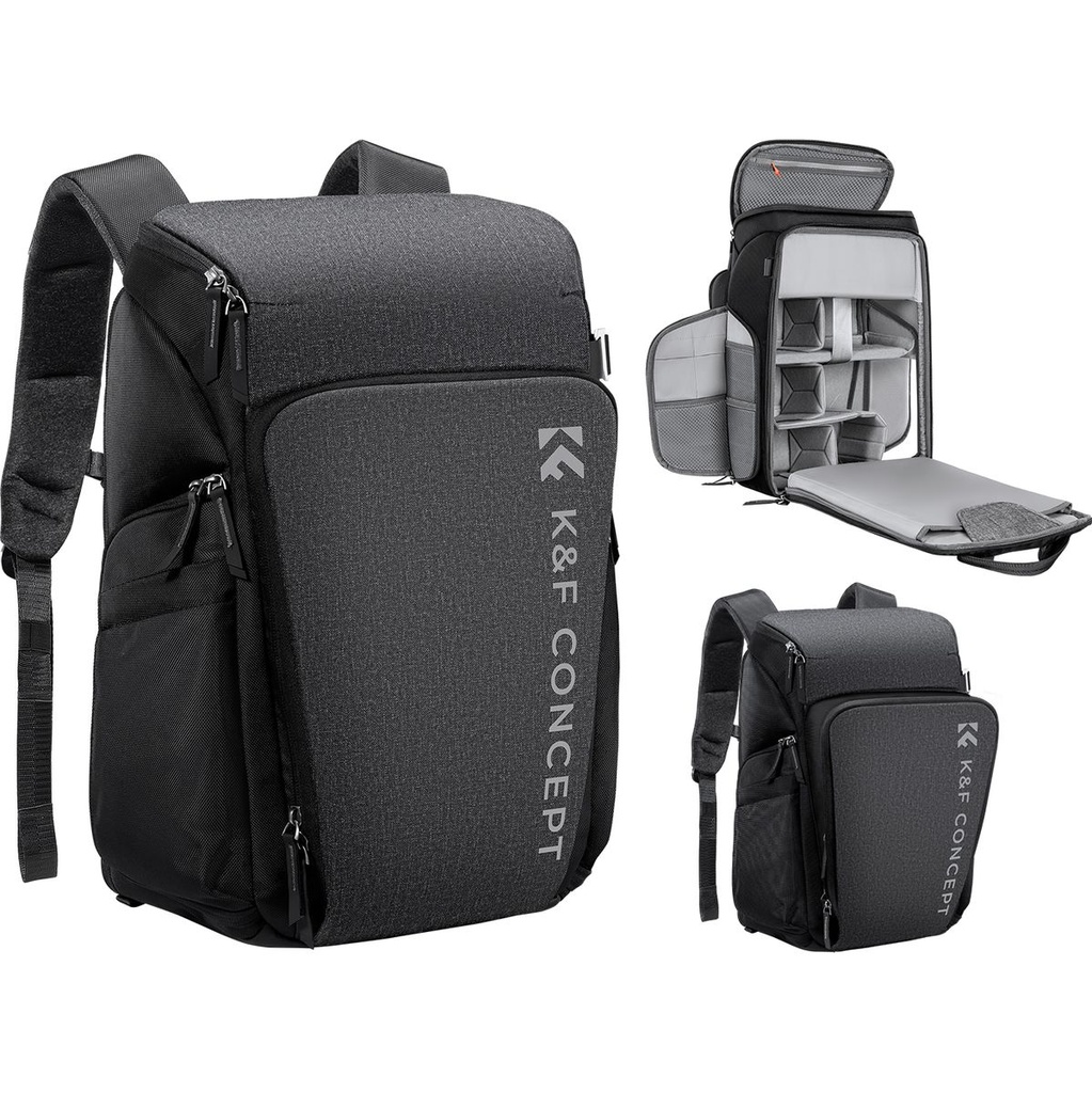 [KF-13.128V3] K&amp;F Concept Alpha Air Camera Backpack 25L Black/Grey