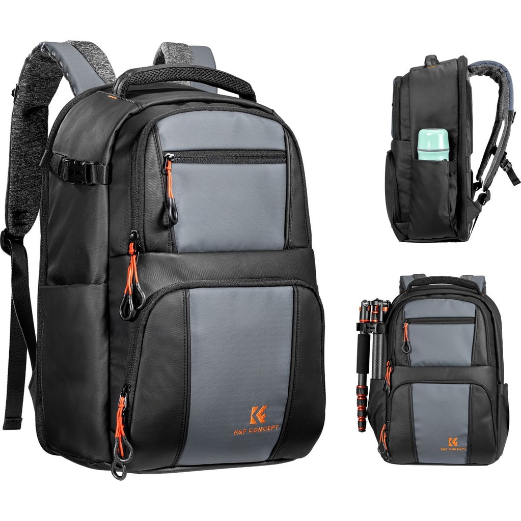 [KF-13.160] K&amp;F Concept Backpack Large 31x24x46cm Black/Grey