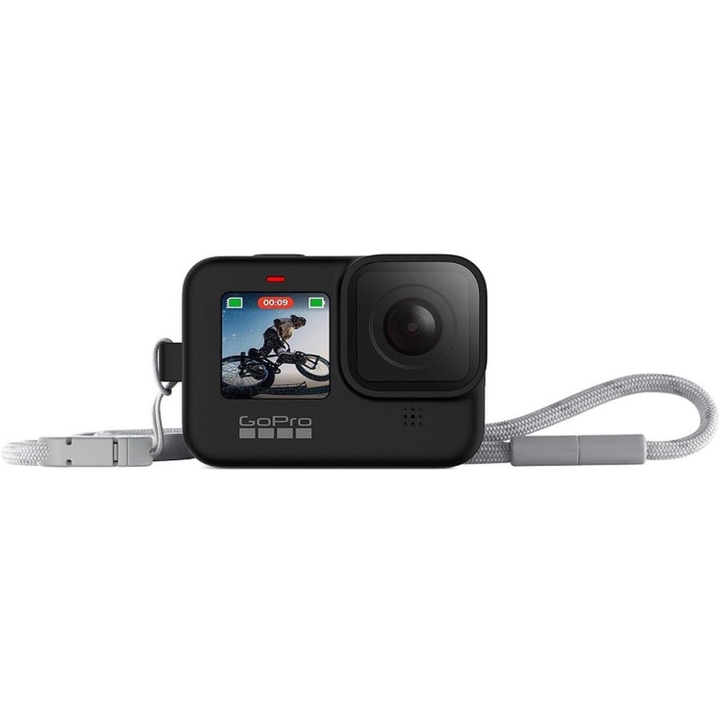 [ADSST-001] GoPro Sleeve + Lanyard Black HERO 12/11/10/9
