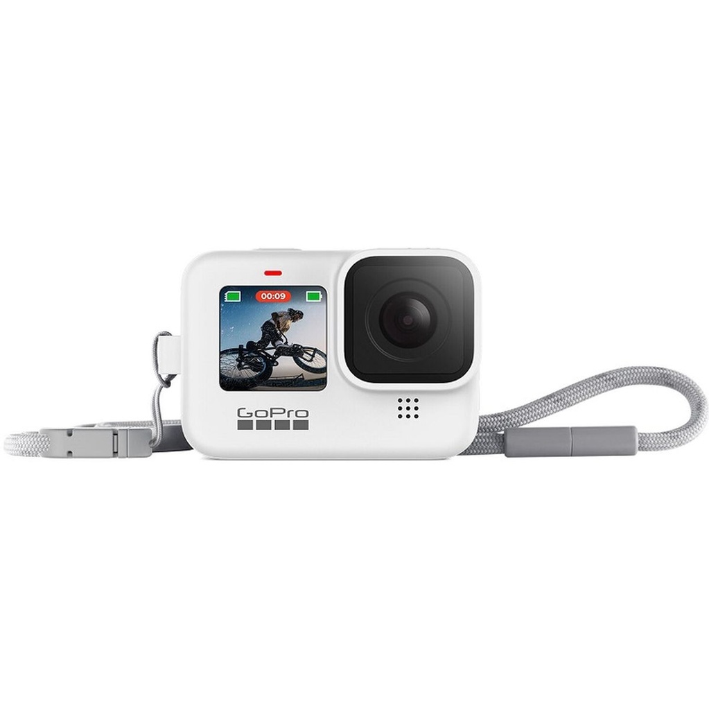 [ADSST-002] GoPro Sleeve + Lanyard White HERO 12/11/10/9
