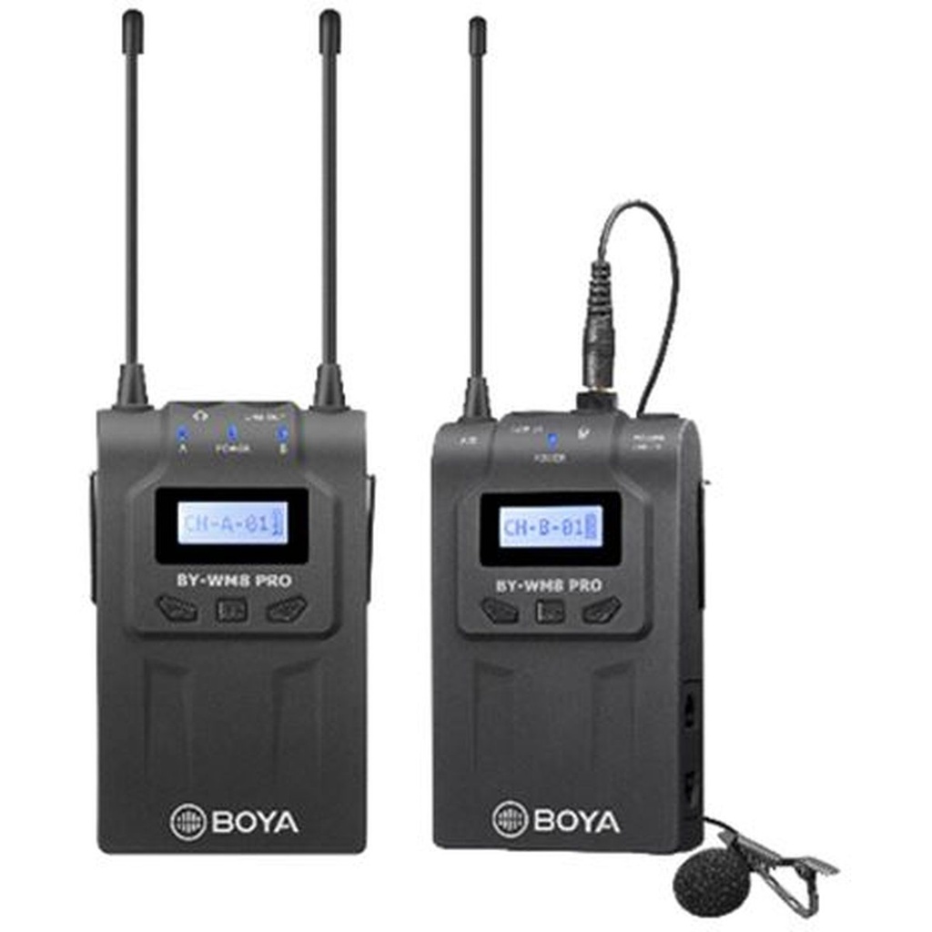 [350340] Boya Uhf Duo Lavalier Microphone Wireless BY-WM8 PRO-K1